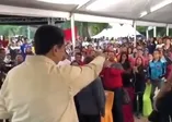 Maduro'nun keyfi yerinde! İşte zafer dansı