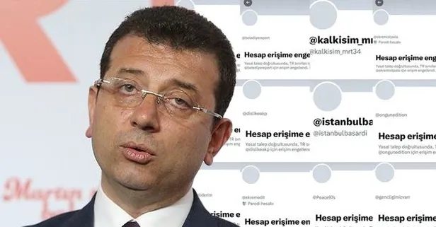 Sosyal medyada provokasyon yapıyorlardı: Ekrem İmamoğlu’nun trol hesaplarına erişim engeli!
