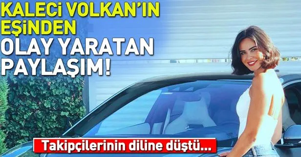 Fenerbahçe’nin kalecisi Volkan Demirel’in eşi Zeynep Demirel 850 bin TL’lik otomobile hayran kaldı!