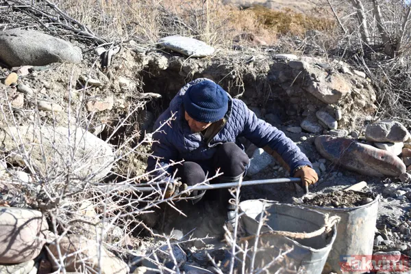 Günlük 389 bin lira kazanıyorlar! Kırgızistan'da altın madencileri dondurucu soğukta altın çıkarıyorlar - 15