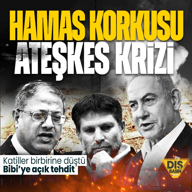 Soykırım kabinesinde ateşkes krizi! Ben Gvir ve Smotrich Netanyahu’yu hükümeti devirmekle tehdit etti