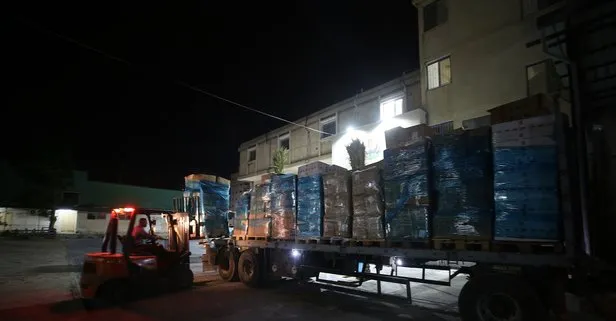 Son dakika: Türkiye’nin gönderdiği tıbbi malzemeler Gazze’ye ulaştı