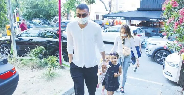 Burak Yılmaz İslem Atilla ve kızlarıyla Bebek’te görüldü! O soruyu yanıtsız bıraktı