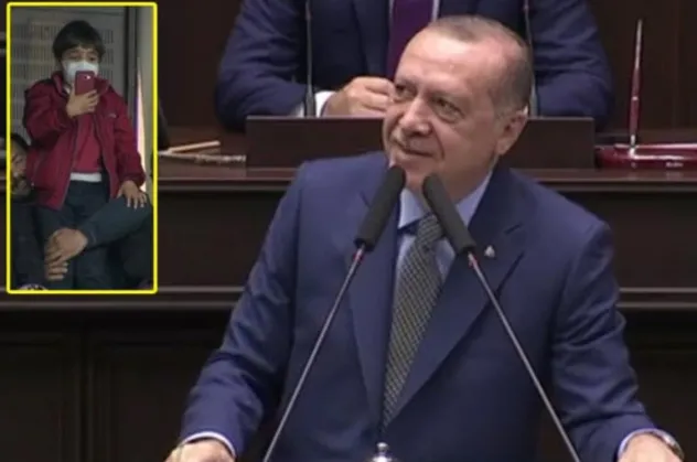 Recep Tayyip Erdoğan'da 'Tayyip Dede' diye seslendi