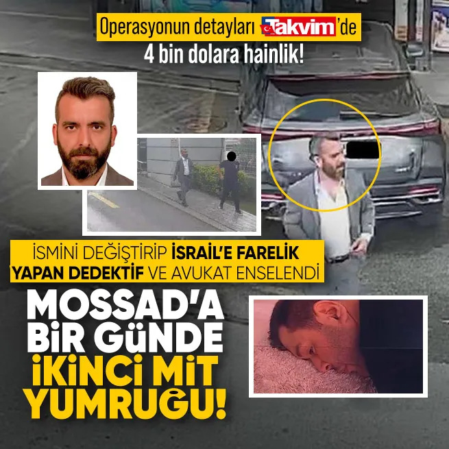 MİTten İsrail casusuna operasyon: MOSSADa çalışan dedektif Serkan Çiçek ve bağlantılı olduğu avukat yakalandı