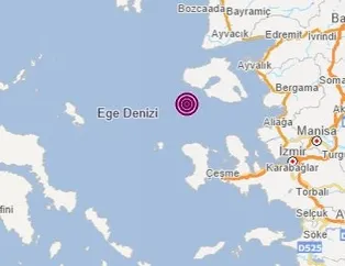 Ege’de peşe peşe depremler