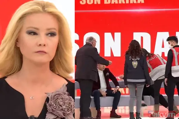 Stüdyoya gelen polisleri görünce kendini yerden yere attı! Müge Anlı'daki Hasan Kiraz olayında canlı yayında 3. gözaltı! - 2