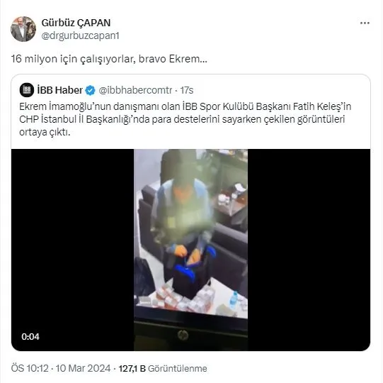 CHP kara paraya düştü! Murat Ongun kuryelik yaptı... Fatih Keleş saydı... İmamoğlu hangi iş adamından bir çuval para aldı? | İfşa geldi-9