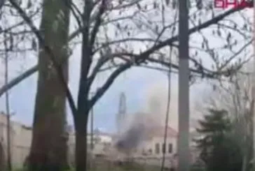 Fatih’te bina yangını