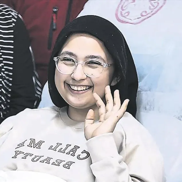 Mucize kız eve döndü