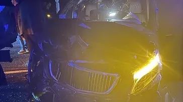 Çorum'da kamyonet ile minibüs çarpıştı! Anahtar Parti Genel Başkan Yardımcısı Hayati Çetin de kazada yaralandı