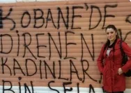 Camideki Çav Bella provokasyonuna destek olan CHPli Banu Özdemir, Kobane terör eylemlerine de sahip çıkmış!