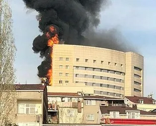 İstanbul’da yangın paniği! Hastanede alarm