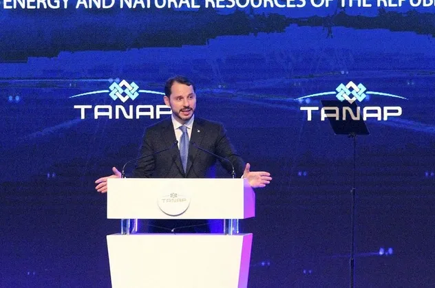 Berat Albayrak TANAP açılışında konuştu