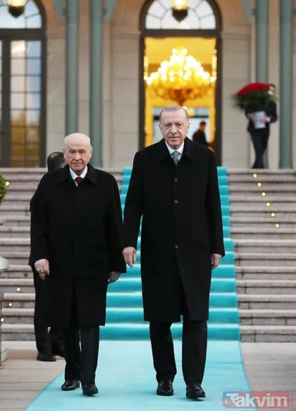 Başkan Erdoğan ve MHP Genel Başkanı Devlet Bahçeli iftarda buluştu: İşte görüntüler...