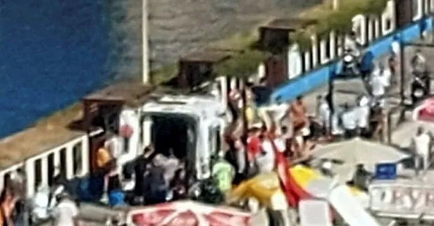 Aydın'da şok olay: Teknenin pervanesi ayağını kopardı