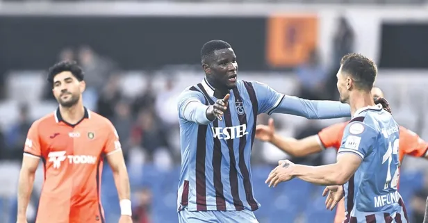 Trabzonspor Başakşehir’i yenerek 3.’lüğü garantiledi