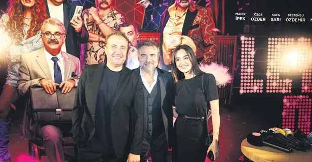 Oktay Kaynarca ve Elif Buse Doğan film galasında gazetecilerin sorularını yanıtladı!