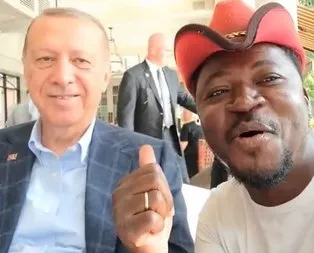 Başkan Erdoğan’a Central Park’ta büyük ilgi