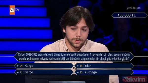 Kenan İmirzalıoğlu'nun sunduğu Kim Milyoner Olmak İster'de 300 bin TL’lik Osmanlı sorusu geceye damga vurdu! - 23