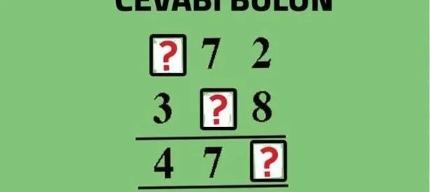 Doğru cevabı çok az kişi biliyor!