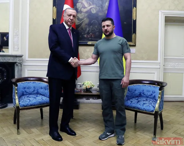 Tarihi zirveden tarihi kareler! Başkan Erdoğan Lviv'de Zelenskiy ve Guterres ile görüştü - 24