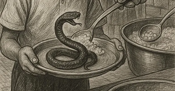 Hindistan'da yemekhane skandalı! Tabaktan yılan çıktı yüzlerce öğrenci zehirlendi