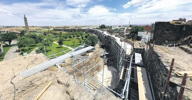 Diyarbakır surlarında diriliş