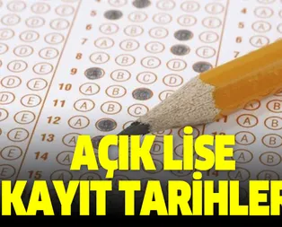 AÖL kayıtları ne zaman başlayacak? Açık lise kayıt yenileme tarihleri belli oldu mu?
