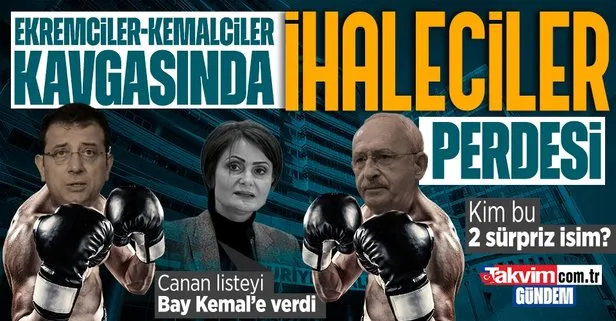 Ekremciler-Kemalciler kavgasında yeni perde! Kaftancıoğlu ihaleci milletvekillerinin listesini Kılıçdaroğlu’na verdi: Kim bu iki sürpriz isim?