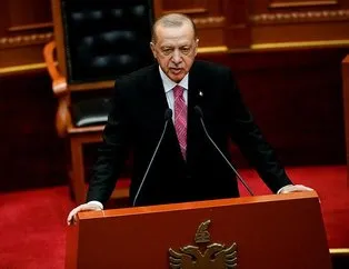 Başkan Erdoğan, Arnavutluk Meclisi’nde