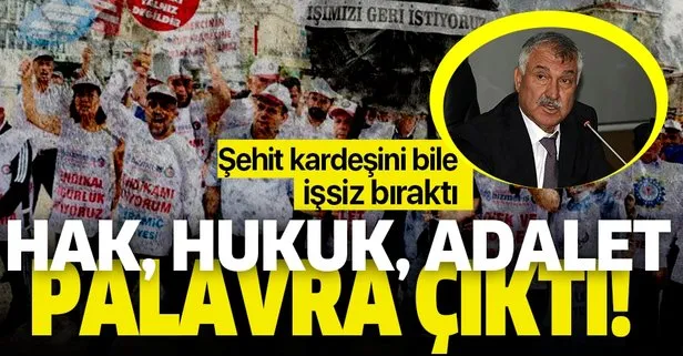 Adana Büyükşehir Belediyesi Başkanı Zeydan Karalar şehit kardeşini bile işten çıkardı!