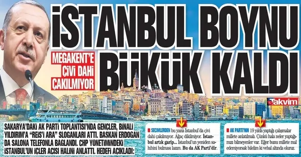 Başkan Recep Tayyip Erdoğan İstanbul'un içler acısı halini anlattı! Hedefi açıkladı