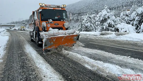 Türkiye'den kar yağışlarıyla ilgili son dakika haberleri geliyor... Kara kış geldi çattı! İl il hava durumları - 5