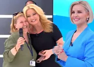 Müge Anlı annem olduğun için memnunum dedi jestler peş peşe geldi! Hem stüdyodaki Gülbiye Hanıma hem de doğum günü olan Esra Erola...