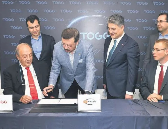 Yerli otoda batarya imzası