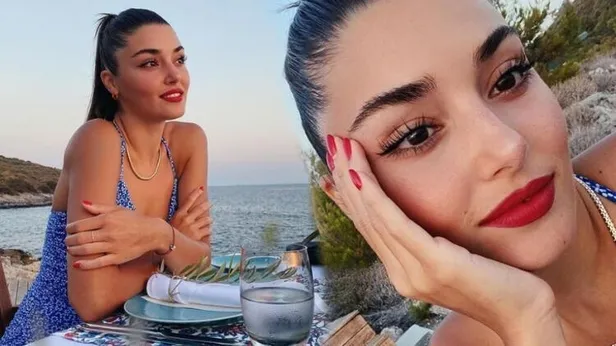 Hande Erçel sütyenli mini taytlı paylaşıyor ama estetik yorumlarının ardı arkası kesilmiyor 'bu kadar estetiğie kraliçe olurum'-2