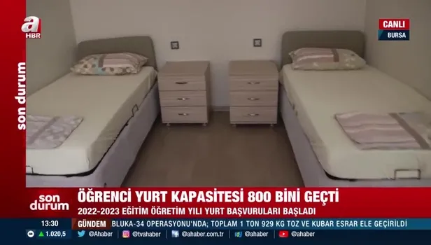 KYK yurtlarının içi nasıl? İşte görüntüler