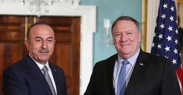 Dışişleri Bakanı Çavuşoğlu, ABD’li mevkidaşı Mike Pompeo ile görüştü