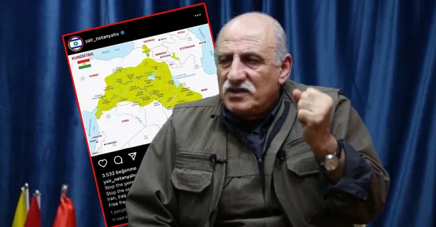 İsrail'in taşeronu PKK! Arz-ı Mev'ud sözcülüğüne soyunan elebaşı Duran Kalkan'dan küstah tehdit: Sıra KKTC ve Türkiye'ye gelecek