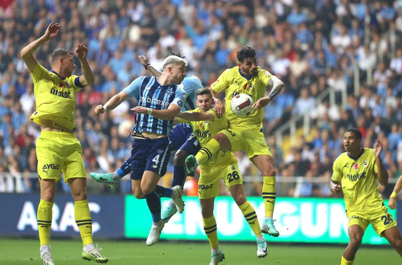 Adana Demirspor  Fenerbahçe maçında kazanan çıkmadı! - 4