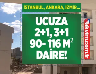 İcradan dev ilan: 90- 116 M² 2+1 3+1 7+1 daireler 400 bin TL'ye düştü! İstanbul, Ankara 23 ilde ucuza ev satışı başladı!