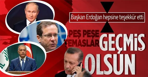Son dakika: Liderlerden koronavirüse yakalanan Başkan Recep Tayyip Erdoğan’a geçmiş olsun mesajları! Rusya, İsrail, Irak...