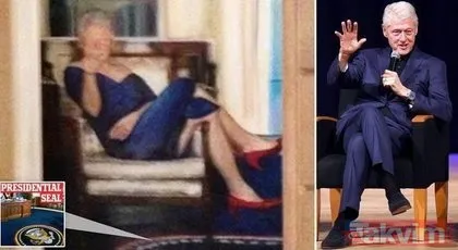 ABD’li sapık milyarder Jeffrey Epstein’in evinden Bill Clinton’un kadın elbiseli fotoğrafı çıktı