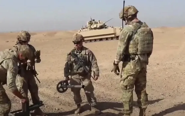 ABD'den skandal destek: Suriye'de PKK/YPG'li teröristlere tank eğitimi veriyorlar-5