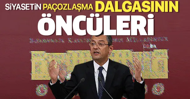 Siyasetin paçozlaşma dalgasının öncüleri...