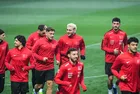 Milli takım idmanında üç eksik!