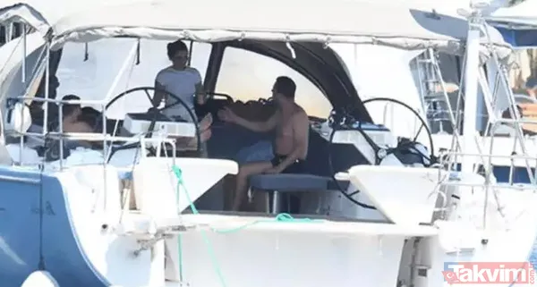 Miray Daner sırılsıklam aşık! Seda Sayan'ın oğlu Oğulcan Engin'i çabuk unuttu teknede saatlerce aşkının göğsünde yattı - 10