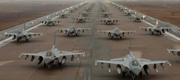 Savaş uçakları Ankara dışına nakledildi