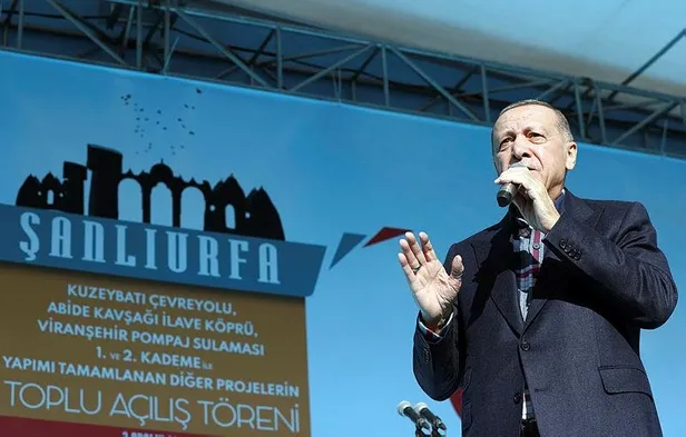 Başkan Erdoğan'dan Şanlıurfa'daki toplu açılış töreninde önemli açıklamalar-4